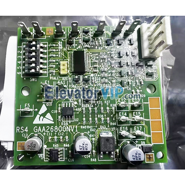 Otis Elevator Remote Station RS4 Board, GAA26800NV1