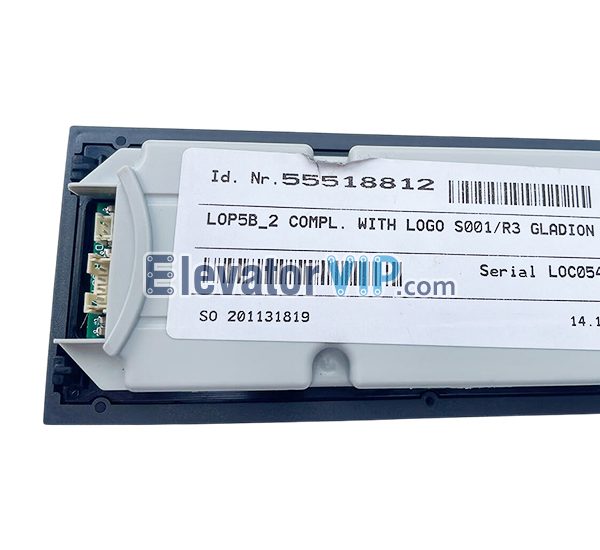 3300AP Elevator LOP Display, 3300AP Elevator HOP Indicator, ID.NR.55518812