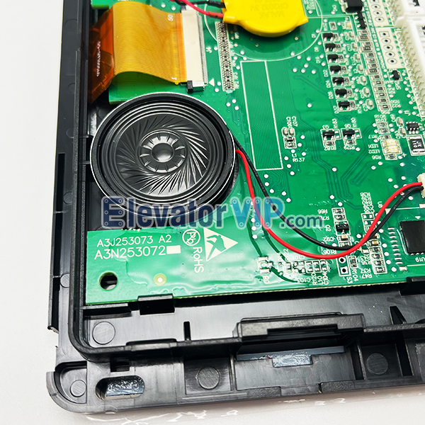 Monarch Elevator LCD Display Board, MCTC-HCB-T647-BIN, MCTC-HCB-T647, A3N253072, A3J253073