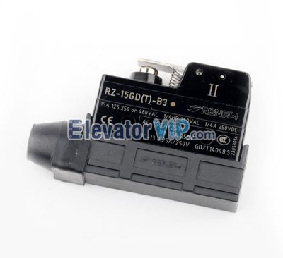Otis Elevator Brake Switch, Elevator Micro Limit Switch, RZ-15GD(T)-B3, Z-15GDA55-B5V