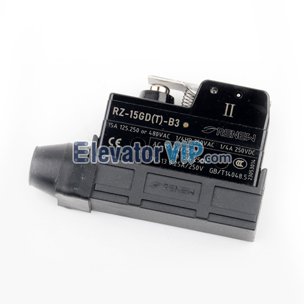 Otis Elevator Brake Switch, Elevator Micro Limit Switch, RZ-15GD(T)-B3, Z-15GDA55-B5V