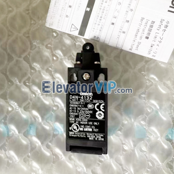 Hitachi Elevator Buffer Limit Switch, Elevator Travel Switch, D4N-4132