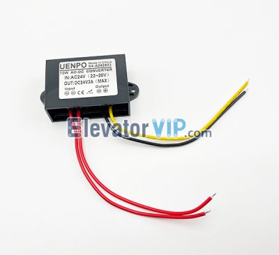 Elevator Power Supply AC-DC Converter Module, UENPO, S4-A242403, AC24V to DC24V