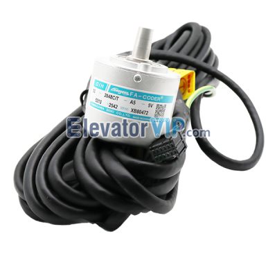 Hitachi Elevator Rotary Encoder, TS5213N2542, OIH50-2048C/T-A5-5V