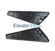 Otis Escalator Deflector Guard, Otis Moving Walkway Deflector Guard, GAA384KG2, GAA384KG1