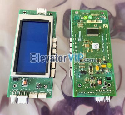 ThyssenKrupp Elevator HOP LOP LCD Display Board, SM.04VL16/H/BLU