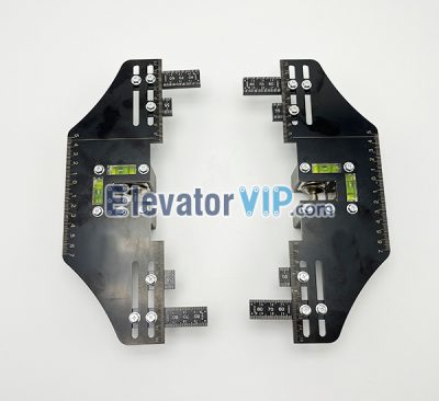 Elevator Guide Rail Alignment Gauge, Elevator Guide Rail Alignment Tool, Double-lines Guide Rail Ruler