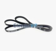 Mitsubishi Elevator Door Motor Belt Synchronous, 150S5M3280, 150S5M2980, 150S5M3580, S5M-3580-15, S5M-3280-15, YA209C301-01, YA209C301-02