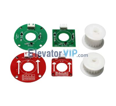 Elevator Door Motor Encoder Circular, Squared Elevator Door Motor Encoder, CIR-CODER-A, CODER-A