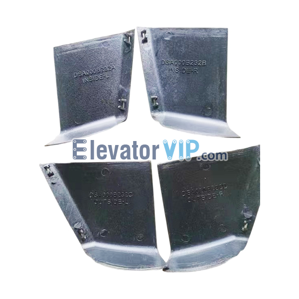 LG Sigma Escalator Handrail Inlet Plastic Deflector, DSA000B232A, DSA000B232B, DSA000B232C, DSA000B232D, INSIDE-L, INSIDE-R