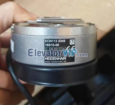 TheyssenKrupp Elevator Rotary Encoder, HEIDENHAIN Encoder, ECN113 2048 16S15-58, ID810800-01