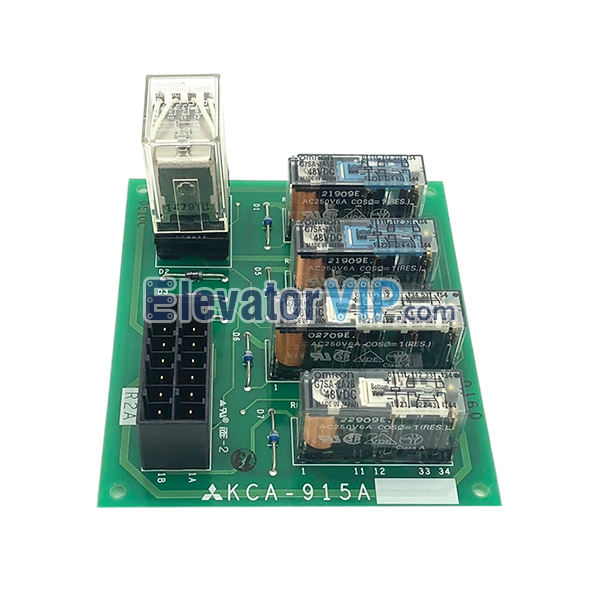 Mitsubishi Elevator Re-leveling Relay Board, KCA-915A