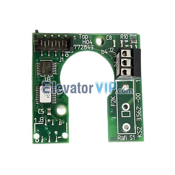 KONE Elevator COP Fire Service Button Board, KM772843H04, EB002 Signal Setting Board