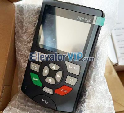 Inovance Elevator Inverter Keypad, Inovance Drive LCD External Extension Keypad, SOP-20-CP, SOP-20-810, SOP-20-880