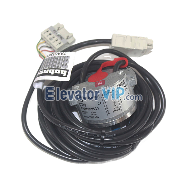 Otis Elevator Rotary Encoder, TAA633K11, TAA633K11-R