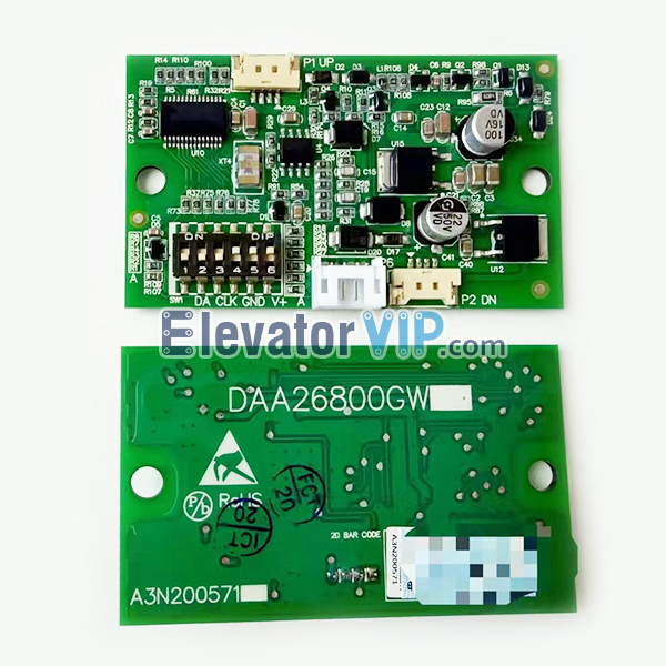 Otis Elevator Push Button Communication Board, A3N200571, DAA26800GW