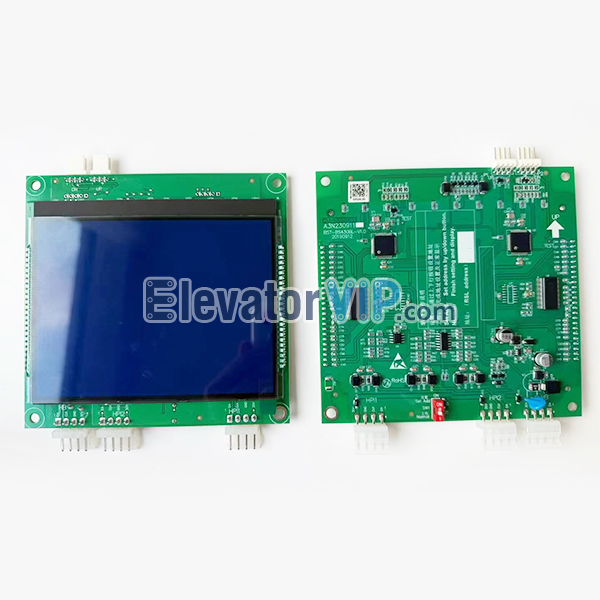 Otis Elevator Cabin LCD Display Board, A3N230911, A3J230910, BST-BS430BL-V1.0