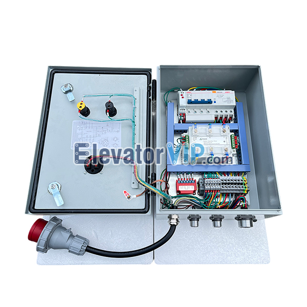 Rope Suspended Hoist Control Cabinet and Operating Handle, Elevator Electric Steel Wire Rope Suspended Hoist, DTH1000/OT