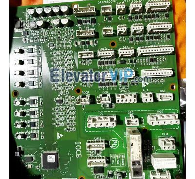 Otis Elevator IOCB Board, GAA26800PG1, GAA26800PG10, GAA26800QV1