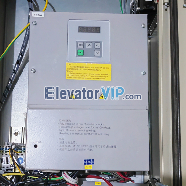 KONE Escalator Inverter, KM5301760G01, KM5301760G10, CON9100-A0055-2-4