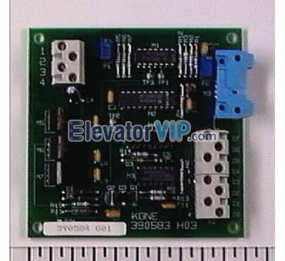 KONE Elevator DOWI Board, KM390584G01, KM390593H03
