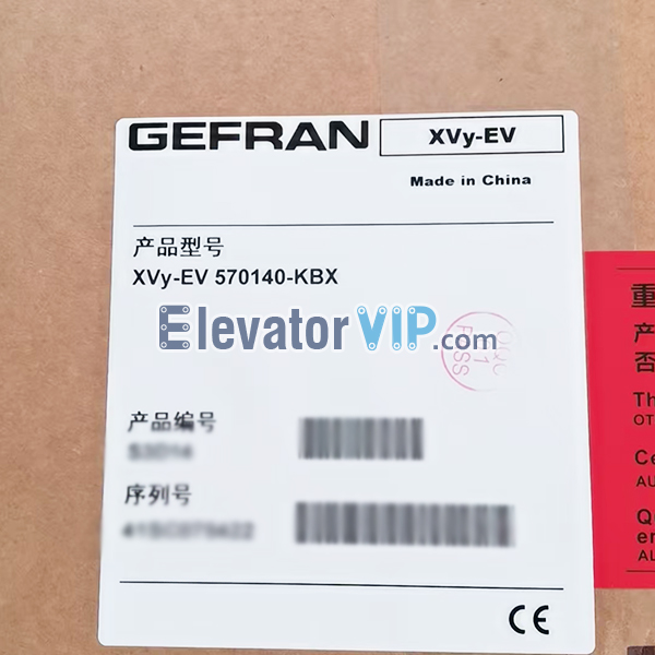 Gefran SIEI Inverter Drive, XVy-EV 570140-KBX