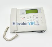 Mitsubishi Elevator Five-party Intercom Master Terminal, Mitsubishi Elevator Duty Room Telephone, Elevator Local Monitor Room Phone, Lift Intercom Console, ZDH01-020-GG