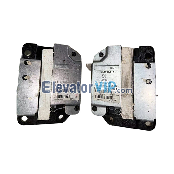 Elevator Progressive Safety Gear, Lift Safety Brake Clamp Protection Device, A9672D206, A9672D216, T-A9672D