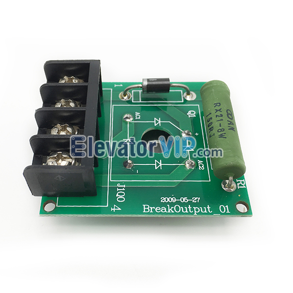 Elevator Auto Rescue Device PCB, BreakOutput_01, Elevator ARD Motherboard, Lift Emergency Automatic Evacuation Device Board