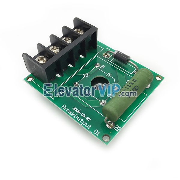 Elevator Auto Rescue Device PCB, BreakOutput_01, Elevator ARD Motherboard, Lift Emergency Automatic Evacuation Device Board
