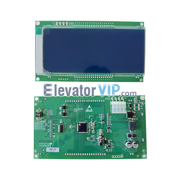 Elevator LCD Display Board, Elevator Cabin Indicator Board, A3N105172, DAA26800FM1, DAA26800FM2, A3J105174A4