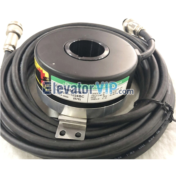 Hyundai Elevator Rotary Encoder, Elevator Encoder, H88-30C-1024BC, H88-30D-1024BC