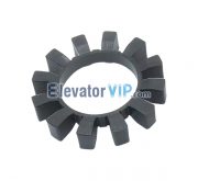 Elevator Traction Machine Coupling Buffer, Elevator Motor Coupling Rubber, HAA320BR1