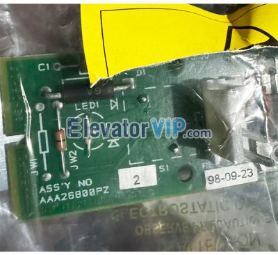 Elevator Push Button Resistor Board, AAA26800PZ2, AAA26800PZ1