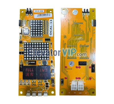 BLT Elevator HOP LOP Display Board, GPCS4344D001, GPCS4344, GPCG1072D001-PCB-1.0