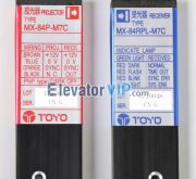 Mitsubishi Elevator Light Curtain, Elevator Door Sensor, MX-84P-M7C, MX-84RPL-M7C, MD-84P-M7C, MD-84RPL-M7C
