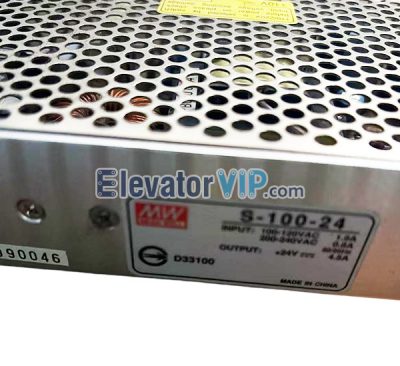 Elevator Switching Power Supply, Mean Well Switching Power Supply, S-100-24