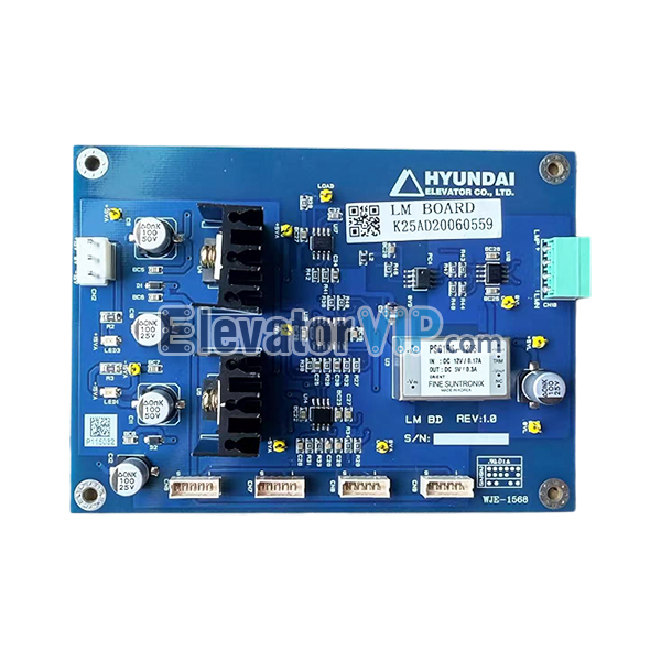 Hyundai Elevator Board, LM BD, WJE-1568, K25AD20060559